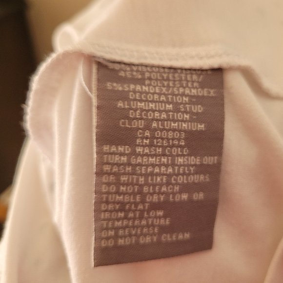 Jana White Studded Tank Top US S - Picture 5 of 5